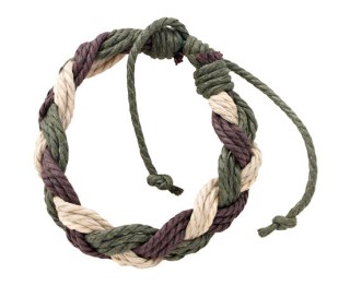 Gevlochten armband van touw
